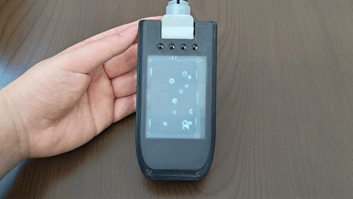 スクリーンセーバー縦向き（クリックで動画再生可能）