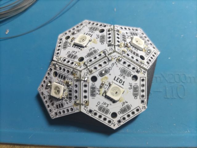 サイドブロックジャンパー接続の様子