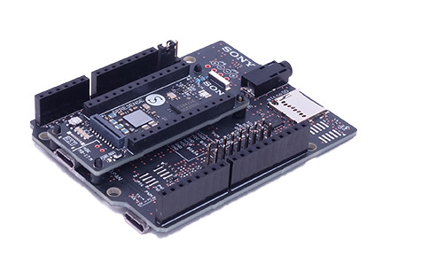 spresenseと拡張基板