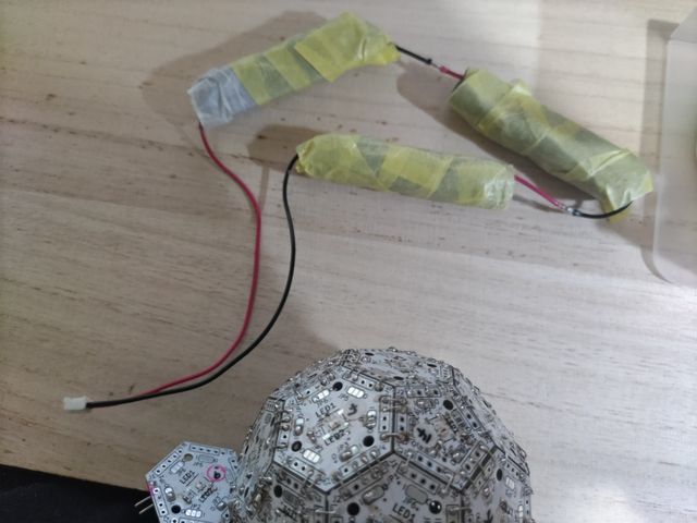 マスキングテープぐるぐる巻き