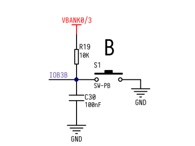 Tang Nano のスイッチ接続回路