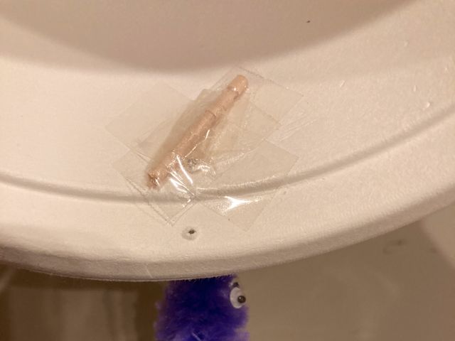 モーラーとどんぶりを取り付け