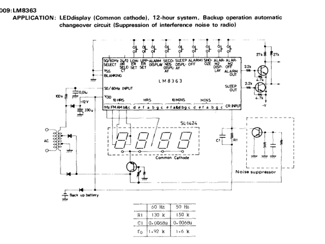 LM8363 Sample Application Circuit