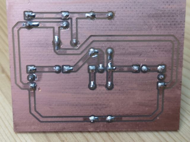 作成したプリント基板