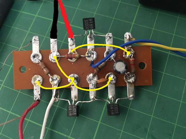 配線色を修正済
