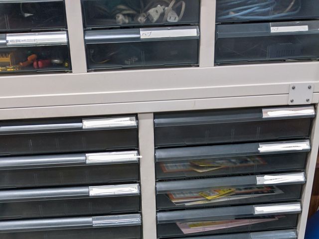 研究室のポストの様子