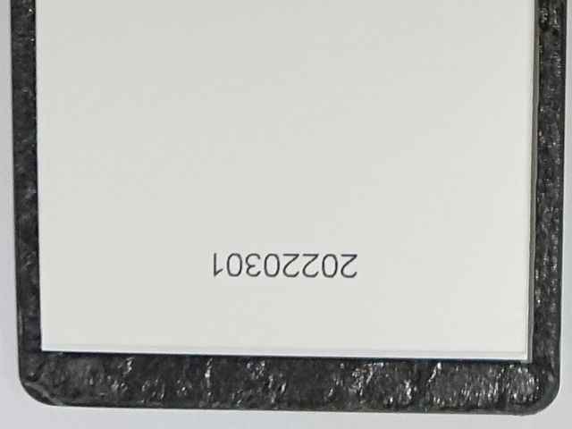 LCDパネル背面の構造