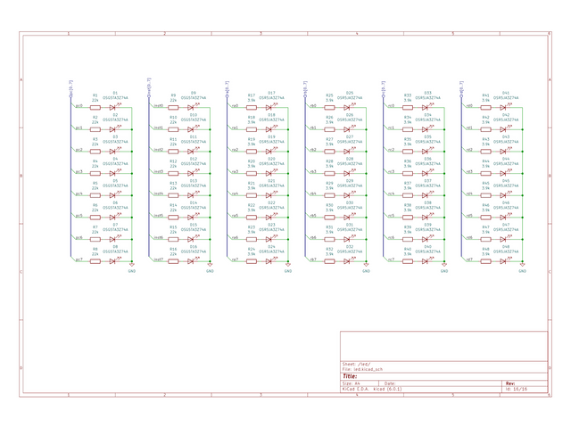 CalicoCPU 回路図 LED