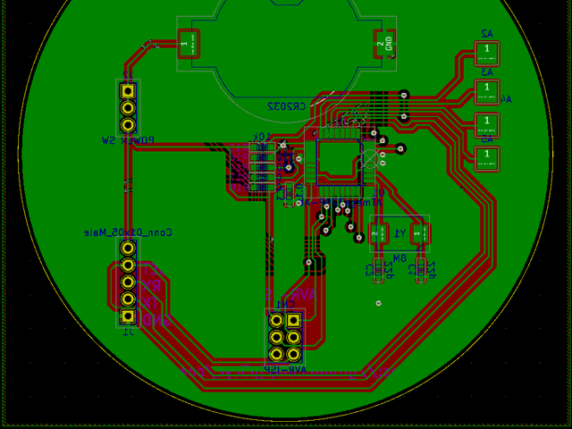 PCBの裏面