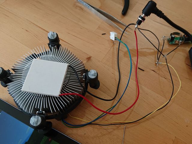 ペルチェ素子とCPUクーラー