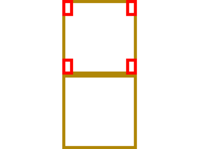 上から見た様子