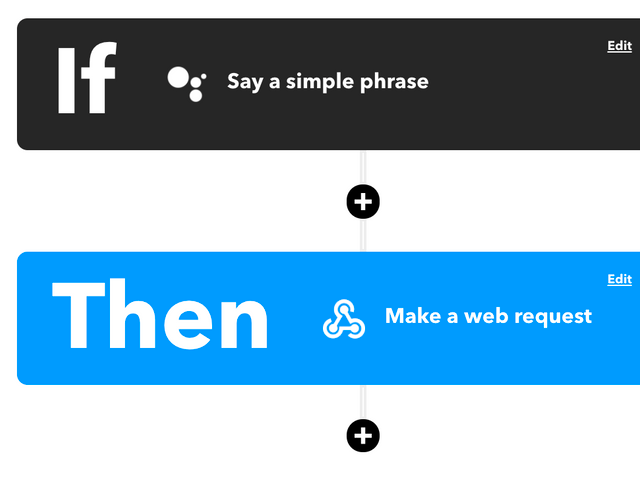 IFTTT設定(メイン)