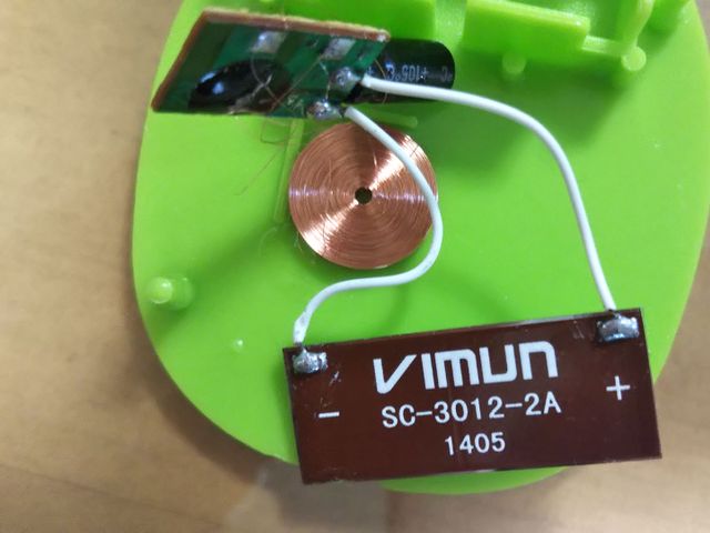 太陽電池，基盤，コイル