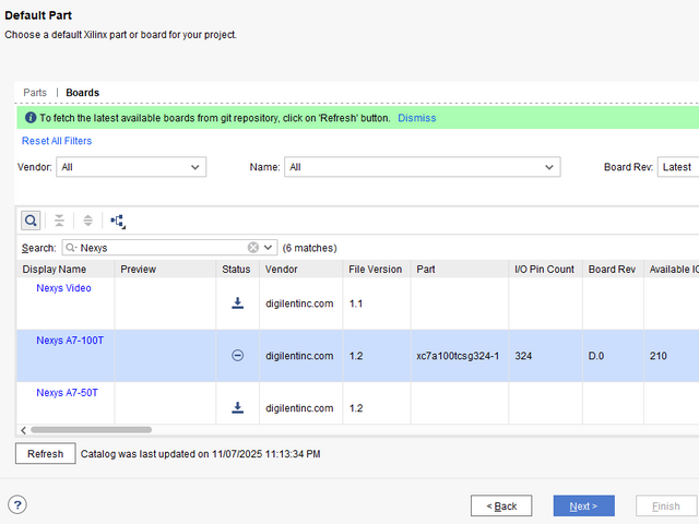こんな感じの表示になったらOK